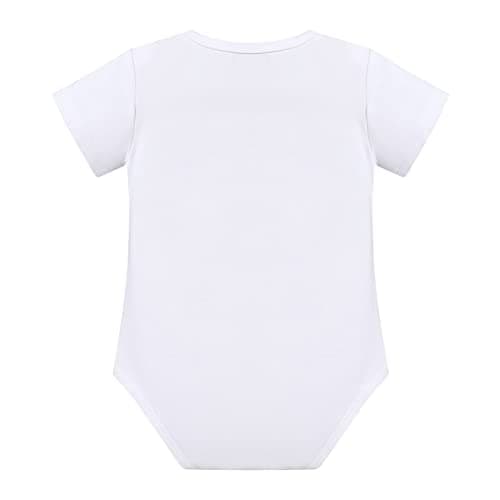 ODASDO Baby Girl Rainbow Birthday Cake Smash Outfit Set