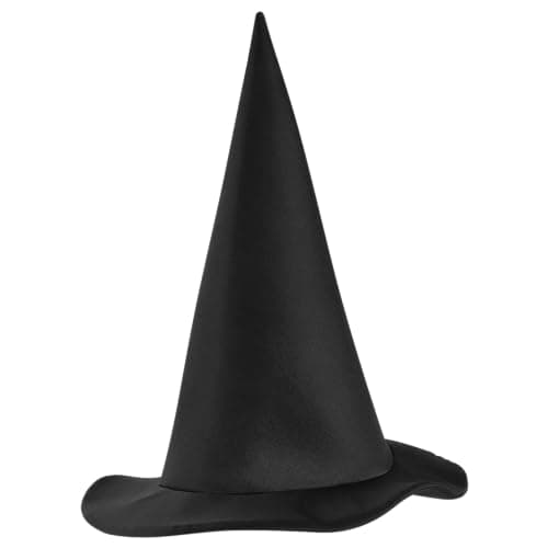 Spooktacular Black Witch Hat - Halloween Costume Accessory
