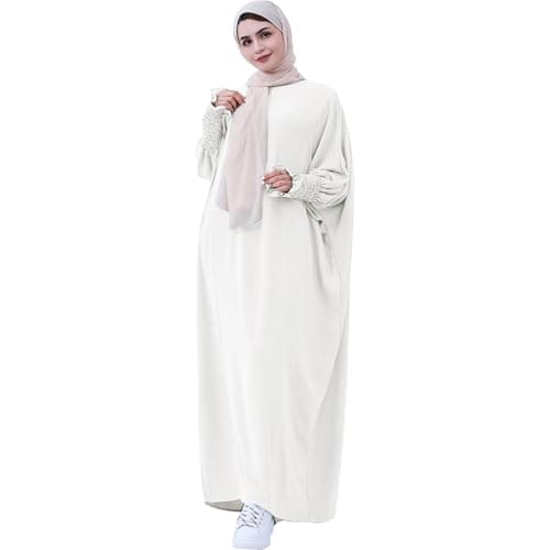 Lenmipot Islamic Women's Abaya for Middle Eastern Eids and Prayers