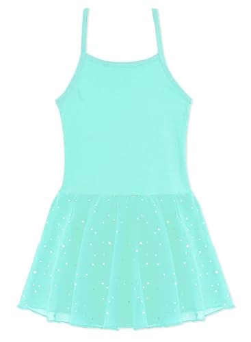 Nude Toddler Ballet Leotard and Skirt for Girls 2-10 Years