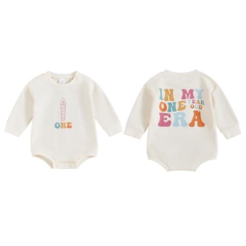 YOKJZJD Toddler Girl 1st 2nd 3rd Birthday Romper Sweatshirt