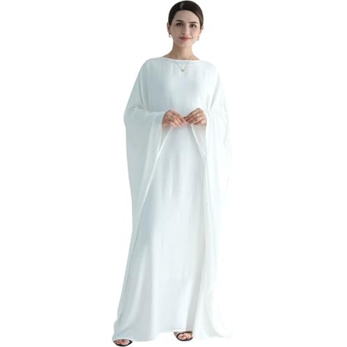 Lenmipot Women's Modern Muslim Abaya Dressdzić