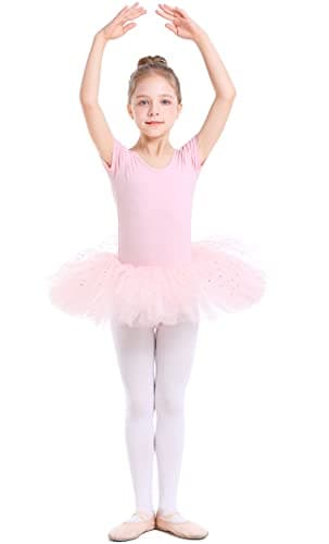 Danswan Glitter Skirt Ballet Tutu for Toddler Girls