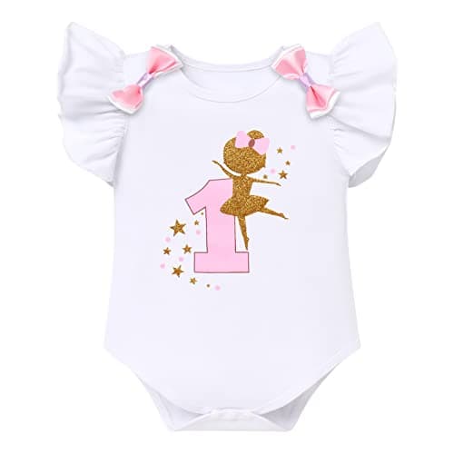 Baby Girl Unicorn Bee Theme Birthday Party Outfit