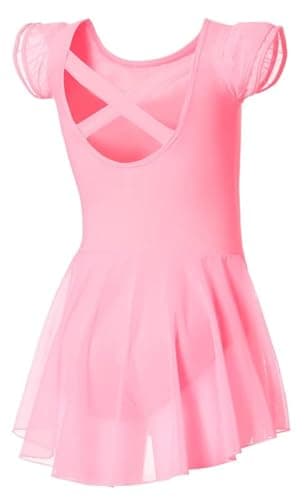 Girls' Ballet Leotards with Skirt