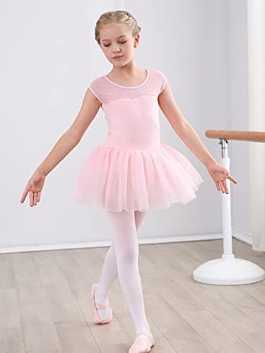 Stele Ballet Leotards with Tutu Skirt for Girls (Toddler/Child)