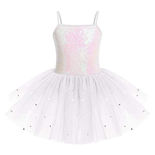ODASDO Girls' Tutu Leotard and Ballet Dress for Toddler Kids (Ages 3-10)
