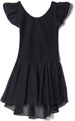 MdnMd Ballet Leotard with Skirt for Toddler Girls