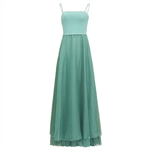 ROYAL SMEELA Women's Contemporary Dance Costume Maxi Spaghetti Strap Boho Dress