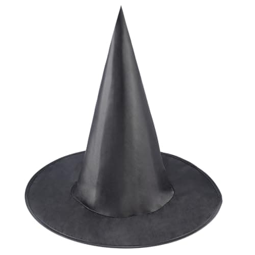 Witch Hat for Women, Kids, and Adults - Costume Accessory & Halloween Decoration