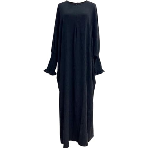 Lenmipot Islamic Women's Abaya for Middle Eastern Eids and Prayers