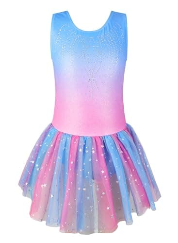 Sparkly Snowflake Tutu Leotard for Toddlers Dance and Gymnastics