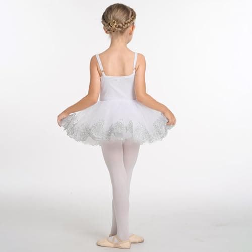 AFAVOM Sequin Ballet Camisole Dress for Toddler Girls