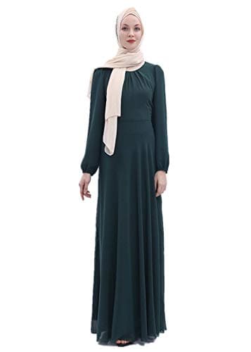 Muslim Long Dress Women Abaya Robe