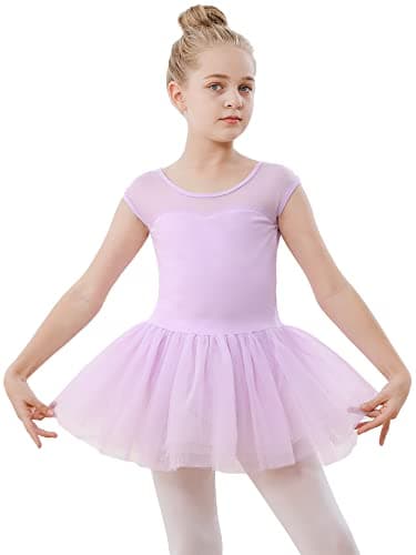 Stele Ballet Leotards with Tutu Skirt for Girls (Toddler/Child)