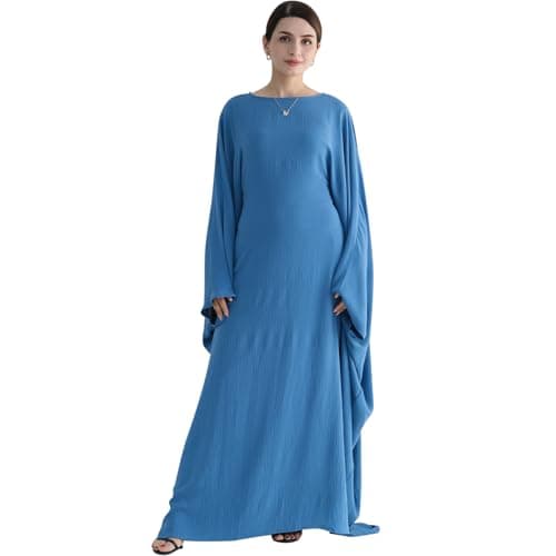 Lenmipot Women's Modern Muslim Abaya Dressdzić