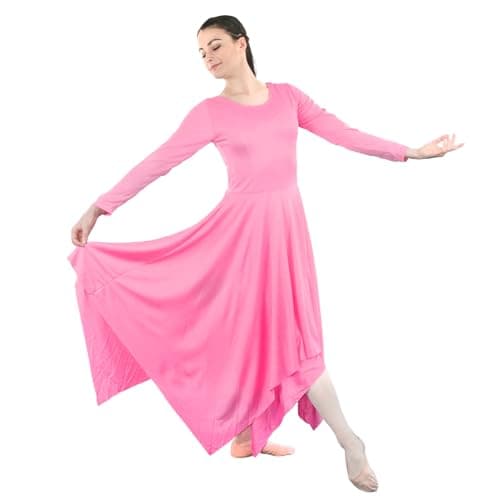 Danzcue Women's Long Sleeve Dance Dress for Spirit Celebration