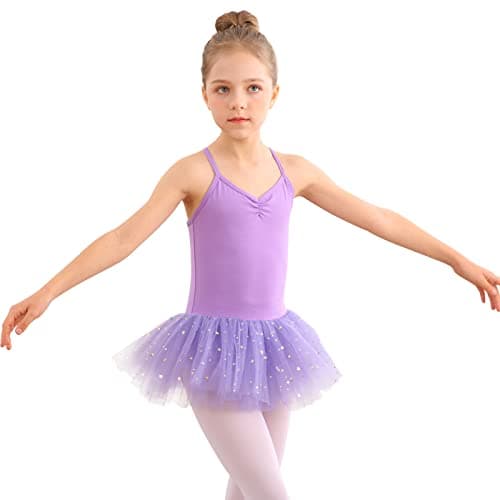 Biezoner Cotton Ballet Tutu Dress for Girls (Toddler-Little Kid-Big Kid)