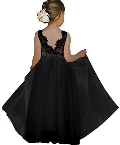 Girl Toddler Tulle Lace Dress