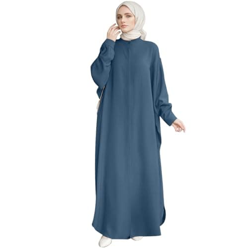 FYMNSI Modest Maxi Abaya Robe for Women Islamic Dress