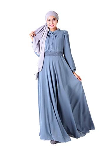Long Sleeve Muslim Women's Dress