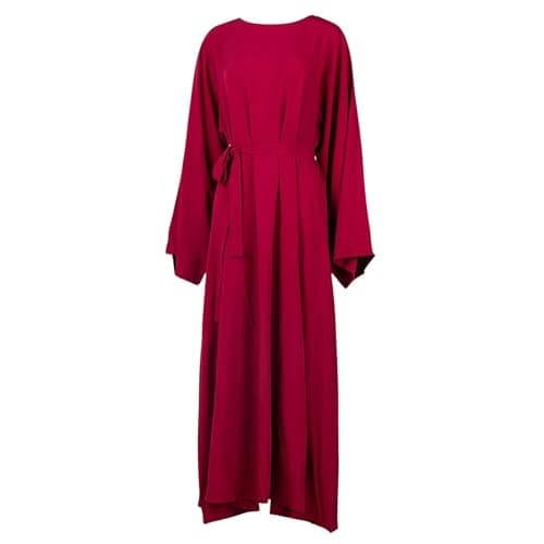 KUIOLYPOER Women's Pakistani Kaftan Abaya, Muslim Dress for Prayer and Dubai Outfits