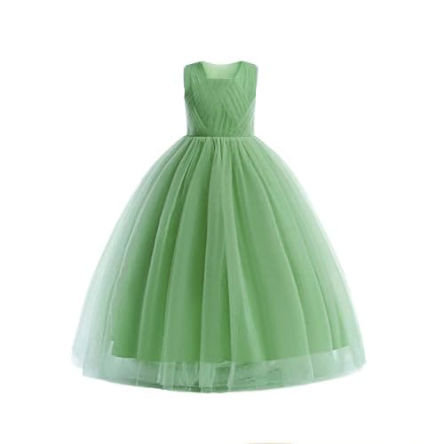 DPKM Formal Wedding Dress for Flower Girls Tulle Party Bridesmaids