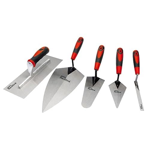 Draper Redline 5-Piece Trowel Set