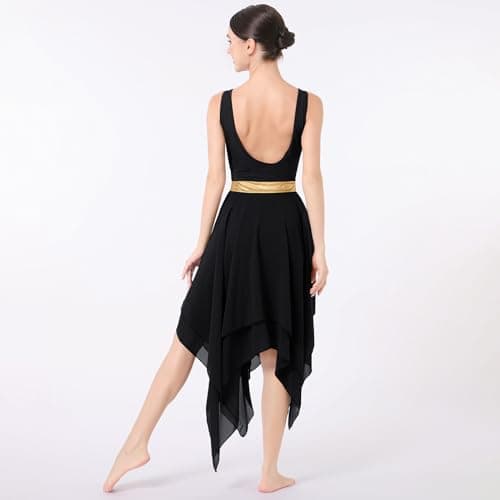 Lyrical Dance Costumes for Women: Sleeveless Mesh Tulle Maxi Dress