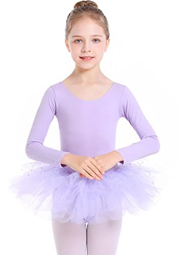 Danswan Glitter Skirt Ballet Tutu for Toddler Girls
