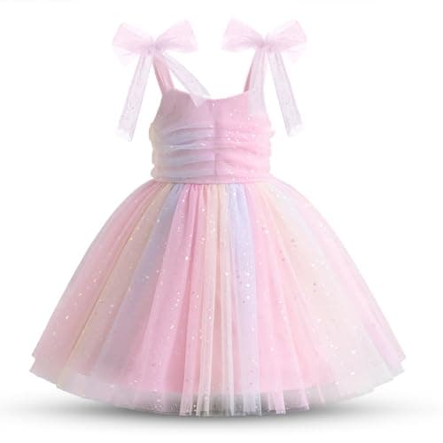 TTYAOVO Toddler Girl Tulle Dress for BirthdayParty