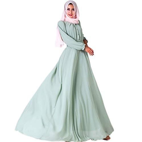 Long Sleeve Muslim Women's Dress