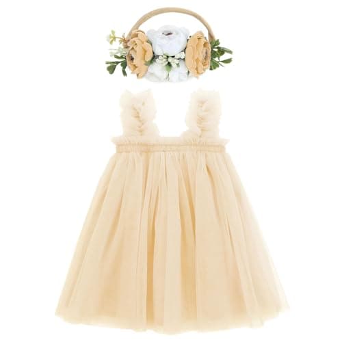 Century Star Baby Girl First Birthday Easter Dress Outfit