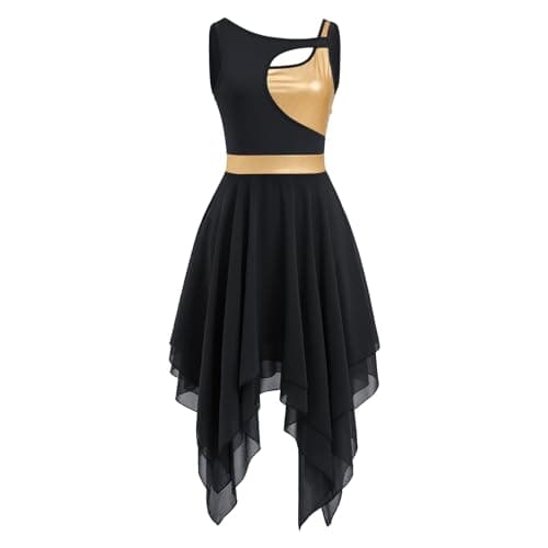 Lyrical Dance Costumes for Women: Sleeveless Mesh Tulle Maxi Dress