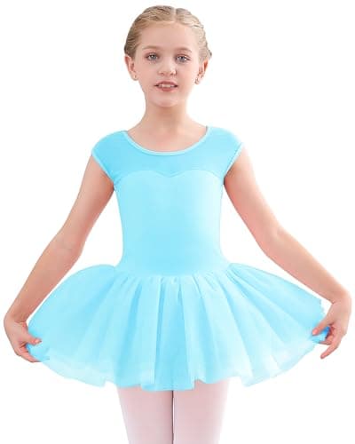 Stele Ballet Leotards with Tutu Skirt for Girls (Toddler/Child)