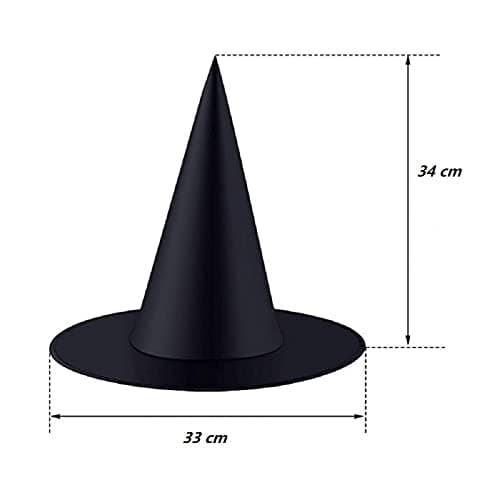 Halloween Witch Hat for Kids Christmas Party Costume Accessory