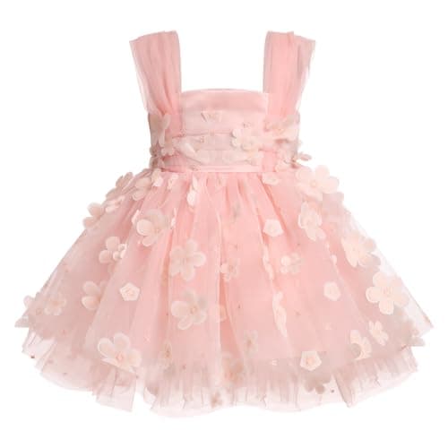 ODASDO Butterfly Dress for Baby Toddler Kids
