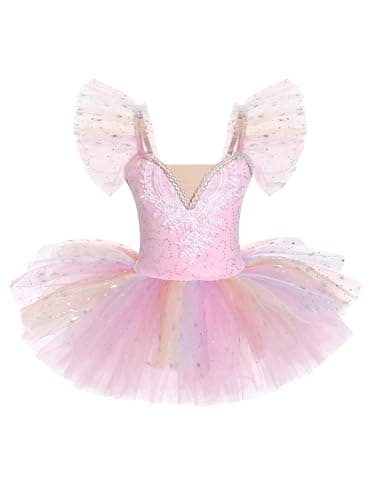 IBAKOM Swan Lake Ballet Tutu Dance Leotard