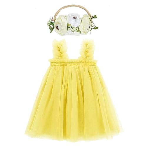 Century Star Baby Girl First Birthday Easter Dress Outfit