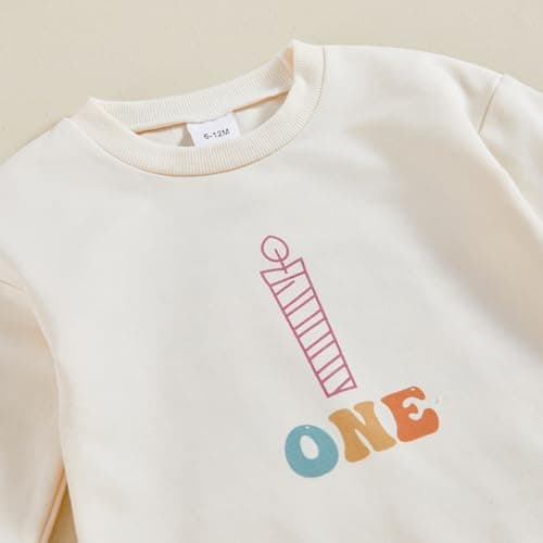 YOKJZJD Toddler Girl 1st 2nd 3rd Birthday Romper Sweatshirt