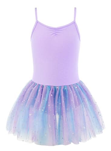 Nude Toddler Ballet Leotard and Skirt for Girls 2-10 Years