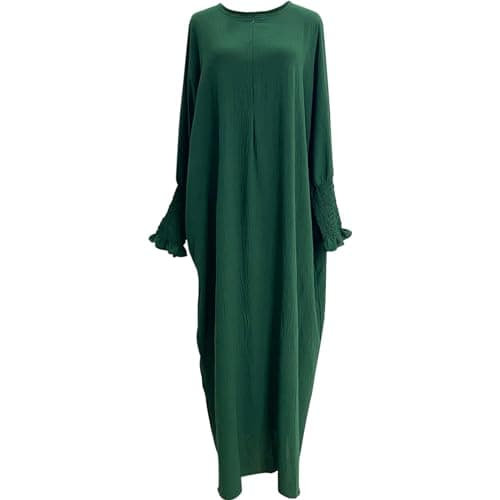 Lenmipot Islamic Women's Abaya for Middle Eastern Eids and Prayers