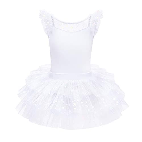 Girls' Dance Leotard with Tutu Skirt - Classic Ballet Dress