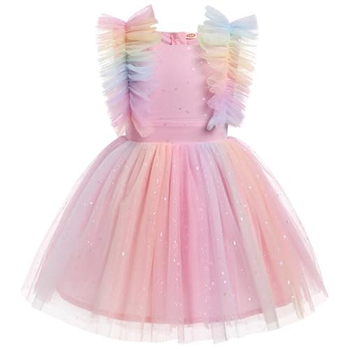 ODASDO Kids Girls Tutu Princess Dress