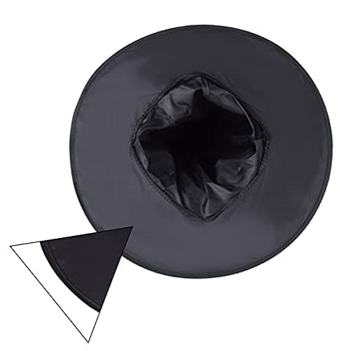 8Pcs Black Hanging Witch Hats for Halloween Party-decoration