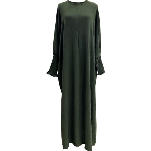 Lenmipot Islamic Women's Abaya for Middle Eastern Eids and Prayers