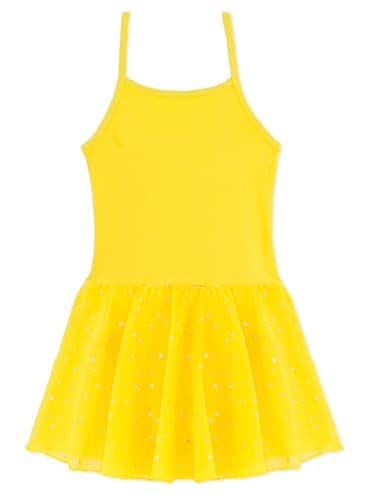Nude Toddler Ballet Leotard and Skirt for Girls 2-10 Years