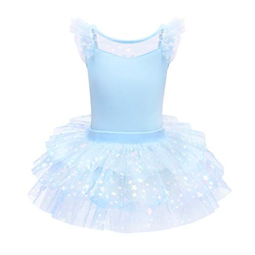 Girls' Dance Leotard with Tutu Skirt - Classic Ballet Dress