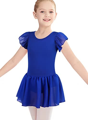 Belovance Girls Gymnastics Skirted Leotards Ballet Tutu
