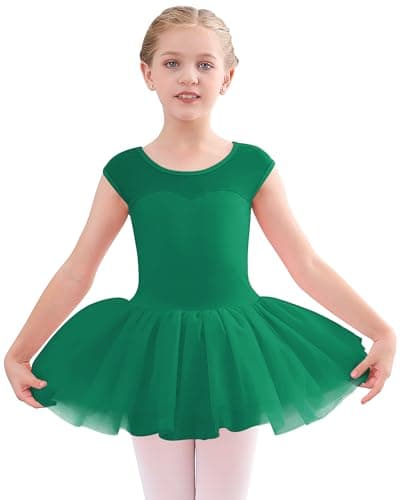 Stele Ballet Leotards with Tutu Skirt for Girls (Toddler/Child)
